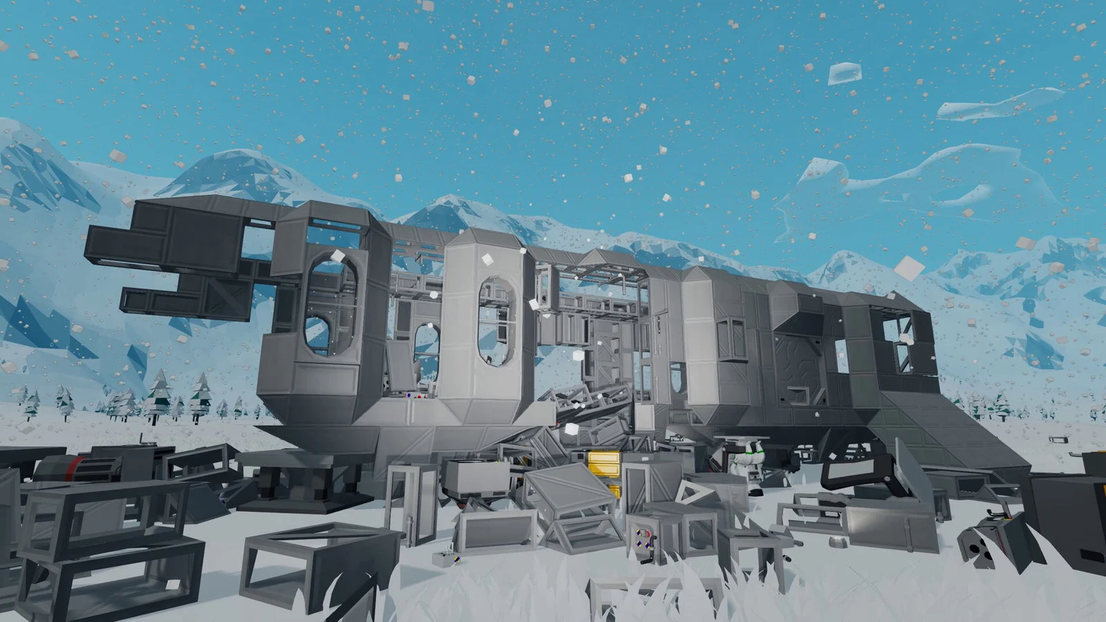 Approximately Up é anunciado como simulador caótico de construir naves espaciais cheio de física, explosões e cooperação